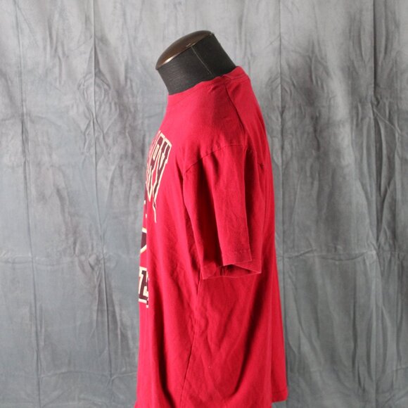 Calgary Flames Shirt (VTG) - Block Script with Logo - Men's Large - Picture 4 of 8